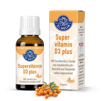 SuperVitamin D3, 1000 IE pro Tropfen - St. Helia