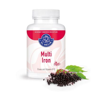 Multi Iron plus Vitamin B12, 90 Kapseln - St. Helia