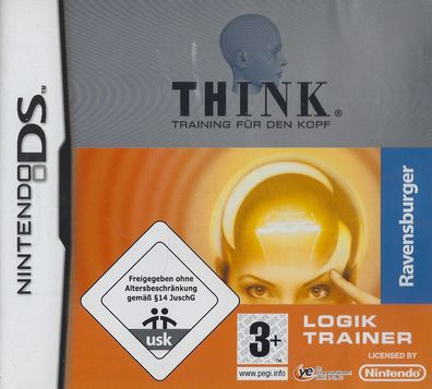 THINK Logik Trainer Training für den Kopf Ravensburger Nintendo DS DSL