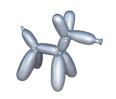 Hund Balon Figur Statue Skulptur Figuren Skulpturen Dekoration Statue Sofort