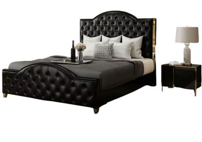 Bett 2x Nachttisch 3 tlg Schlafzimmer Set Möbel Modern Luxus Betten Sofort