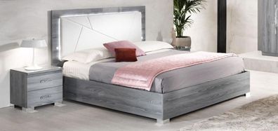 Modern Bettten Grau Bett Italienisch Doppelbett Schlafzimmer Möbel Neu Sofort