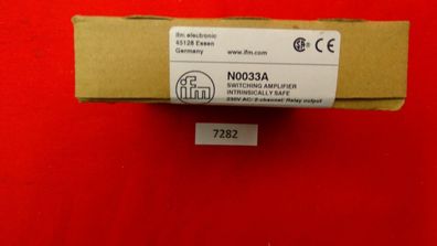 Ifm electronic N0033A Induktiver Sensor NV1221/230VAC/RL/1D/1G