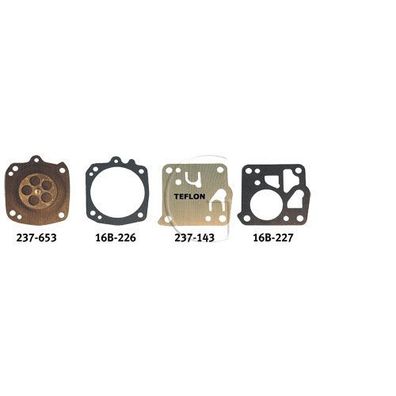 Original Membranen - D&G KIT für Vergaser: HS/HT - Tillotson