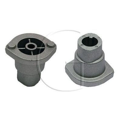 Messerkupplung / Ø Zentralbohrung = 22,2 mm / H (Aussen) = 58 mm / H (Innen) = 22 mm
