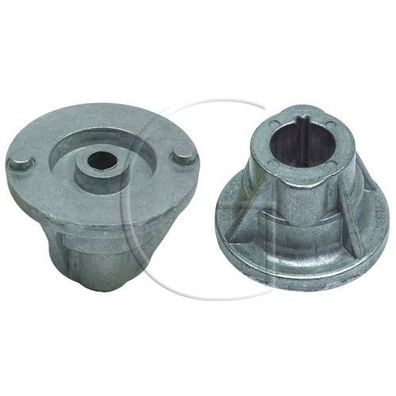 Messerkupplung / Ø Zentralbohrung = 22,2 mm / H (Aussen) = 41 mm / H (Innen)