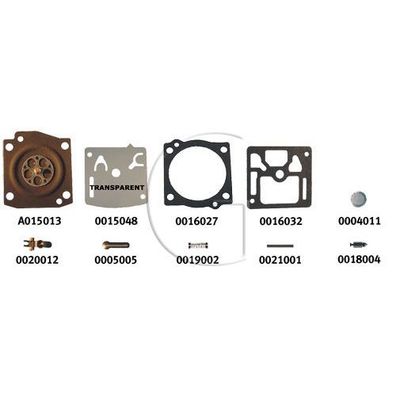 Original Membranen - RB KIT für Vergaser: C3M-FJ1A, C3M-FJ2A, C3M-FJ3C