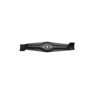 Rasenmähermesser / L = 430 mm / B = 80 mm / Ø Zentralbohrung = 10 mm / Ø Außenloch