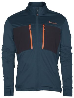 Pinewood 5209 Abisko Power Fleece Jacke D. Atlantic Blue (377)