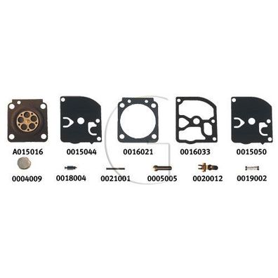 Original Membranen - RB KIT für Vergaser: C1M-K24(A>B), C1M-K25(A>B) ZAMA