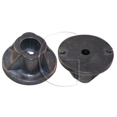 Messerkupplung / Ø Zentralbohrung = 22,2 mm / H (Aussen) = 31 mm / H (Innen)