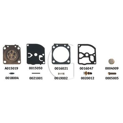 Original Membranen - RB KIT für Vergaser: C1M-FR1A - ZAMA