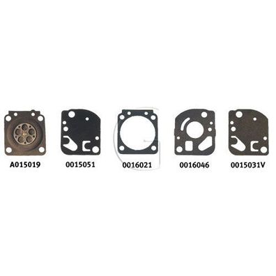 Original Membranen - D&G KIT für Vergaser: C1Q-K41(A>B), C1U-K39(A>B) ZAMA