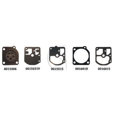 Original Membranen - D&G KIT für Vergaser: C1S-K1D - ZAMA