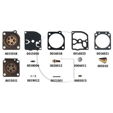 Original Membranen - RB KIT für Vergaser: C1Q-EL11 - ZAMA