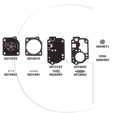 Original Membranen - RB KIT für Vergaser: C1U-P27, C1U-W43, C1U-W45, C1U-W49