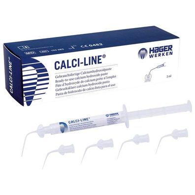 Hager & Werken Calci-Line® - Packung 2 ml Spritze, 5 Kanülen