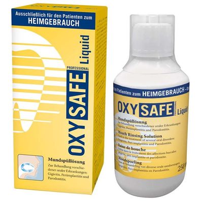 Hager & Werken OXYSAFE® Professional - Flasche 250 ml Mundspülung