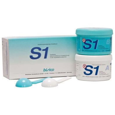 bisico S1 - Packung 320 ml Dose A, 320 ml Dose B, putty