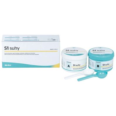 bisico S1 suhy - Pckg. 300 ml Dose A, 300 ml Dose B, putty