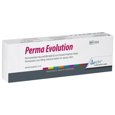 Becht Perma Evolution - Packung 5 ml Doppelkammerspritze, 20 Mischkanülen, 20 Endo -T