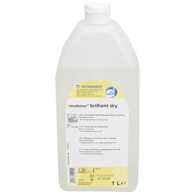 Dr. Weigert neodisher® brilliant dry - Karton 12 x 1 l Flasche