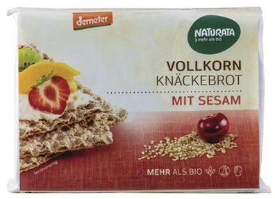 Naturata Vollkorn-Knäckebrot mit Sesam 250g