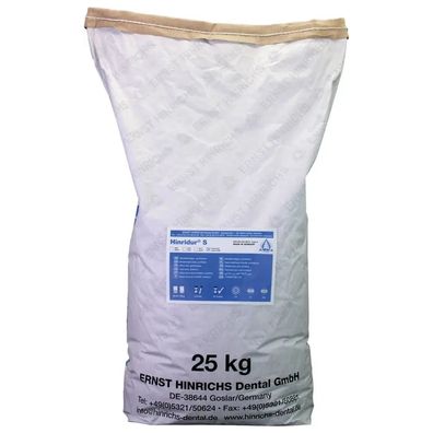 ERNST Hinrichs Hinridur® - Sack 25 kg Modellhartgips naturweiß