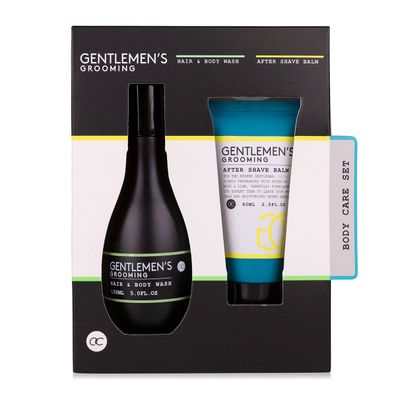 Geschenkset für Männer Gentlemen's Grooming Shampoo & Duschgel, After Shave Balm