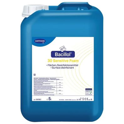 Hartmann Bacillol® 30 Sensitive Foam - Kanister 5 Liter