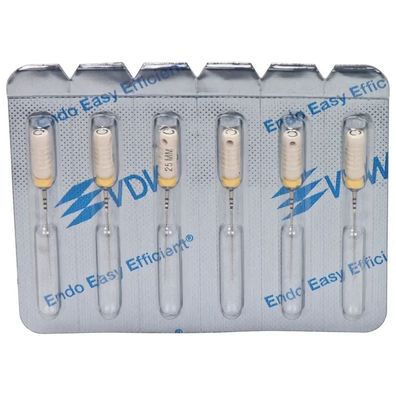 VDW Sterile C-PILOT® Feilen - Blisterpackung 6 Stück 25 mm ISO 015