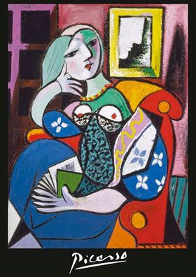 Frau mit Buch, Picasso