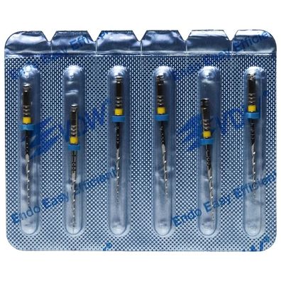 VDW Mtwo® - Blisterpackung 6 Instrumente ABT 16 mm, 25 mm, Taper.06, ISO 020