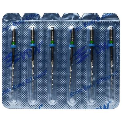 VDW Mtwo® - Blisterpackung 6 Instrumente ABT 21 mm, 31 mm, Taper.06, ISO 035