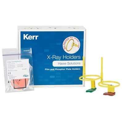 Kerr Super-Bite® - Sortiment 4 Filmhalter mit Ring (Anterior, Posterior), 2 Zentrierh
