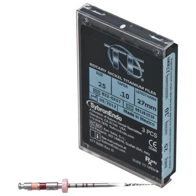 Kerr TF Feilen System - Packung 3 Stück 27 mm, Taper.10 ISO 010