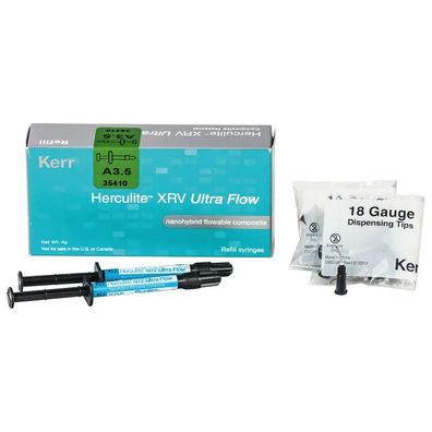 Kerr Herculite? XRV Ultra Flow - Packung 2 x 2 g Spritze A3,5