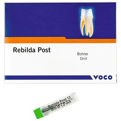 VOCO Rebilda® Post - Nachfüllpackung Bohrer Nr. 12, Ø 1,2 mm