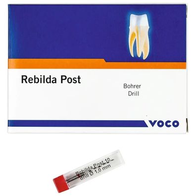 VOCO Rebilda® Post - Nachfüllpackung Bohrer Nr. 10, Ø 1 mm