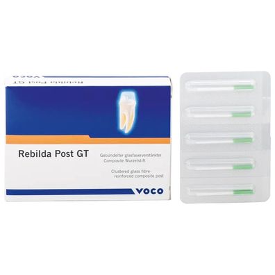 VOCO Rebilda Post GT - Packung 5 Stück Nr. 8 Ø 1,2 mm