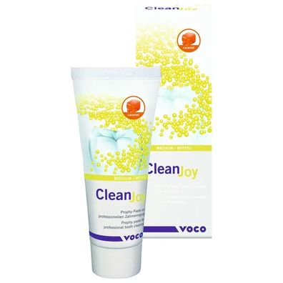 VOCO CleanJoy - Tube 100 g mittel gelb, caramel