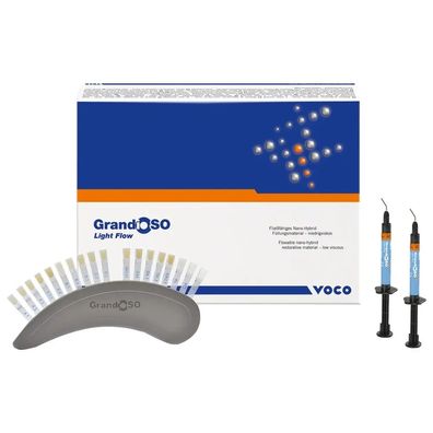 VOCO GrandioSO Light Flow - Set 5 x 2 g Spritze (A1, A2, A3, A3,5, WO)