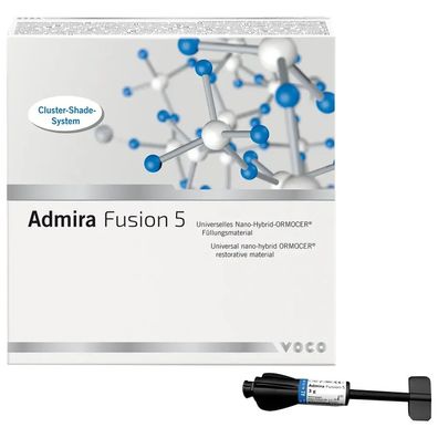 VOCO Admira Fusion 5 - Packung 5 x 3 g Spritze sortiert