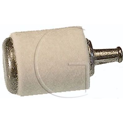 Kraftstofffilter / L = 38 mm / Ø = 21 mm / Nippel = 5,2 mm - Filz