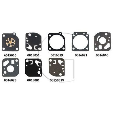 Original Membranen - D&G KIT für Vergaser: C1U-P10A, C1U-P11(A>B), C1U-M32B, C1U-H