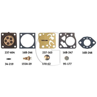 Original Membranen - RB KIT für Vergaser: HU - Tillotson (1)