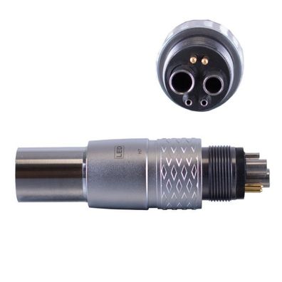 SoCo dental 6-Loch Schnellkupplung für NSK* Turbinen, mit Licht - Hochwertige Verbind