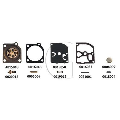 Original Membranen - RB KIT für Vergaser: C1Q-EL30, C1Q-EL30A ZAMA