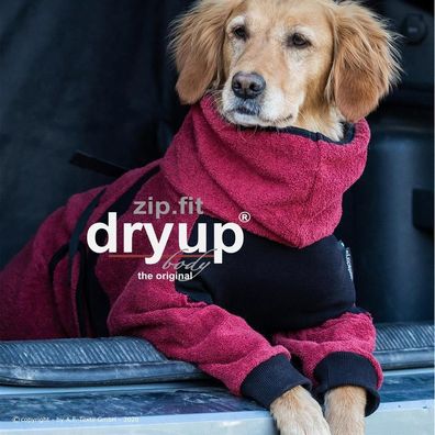 Dryup Body Zip Fit Bordeaux