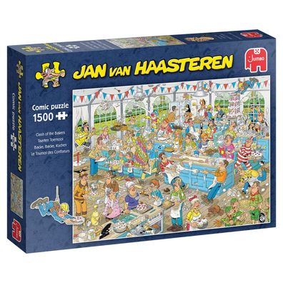 Jan van Haasteren, Backe Backe Kuchen, 1500 Teile Puzzle